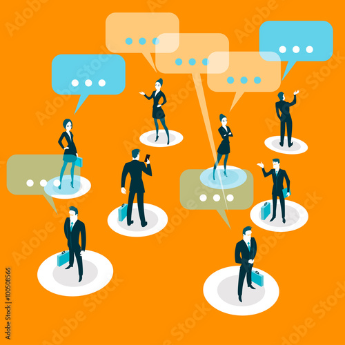 People all over the world communicate with each other