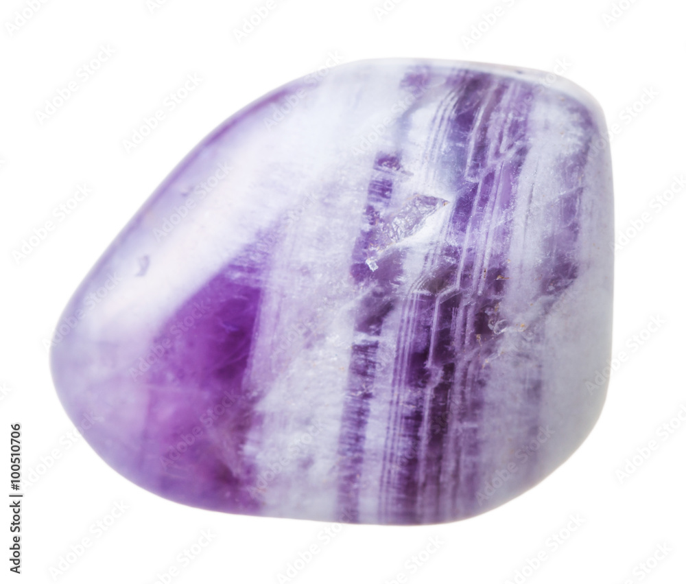 little Amethyst gemstone isolated little Amethyst gemstone isolated