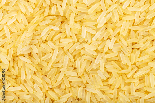 yellow converted long-grain Indica rice