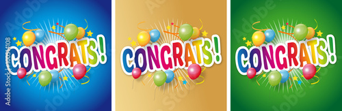 Congrats / Congratulations