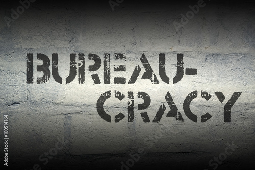 bureaucracy word gr photo