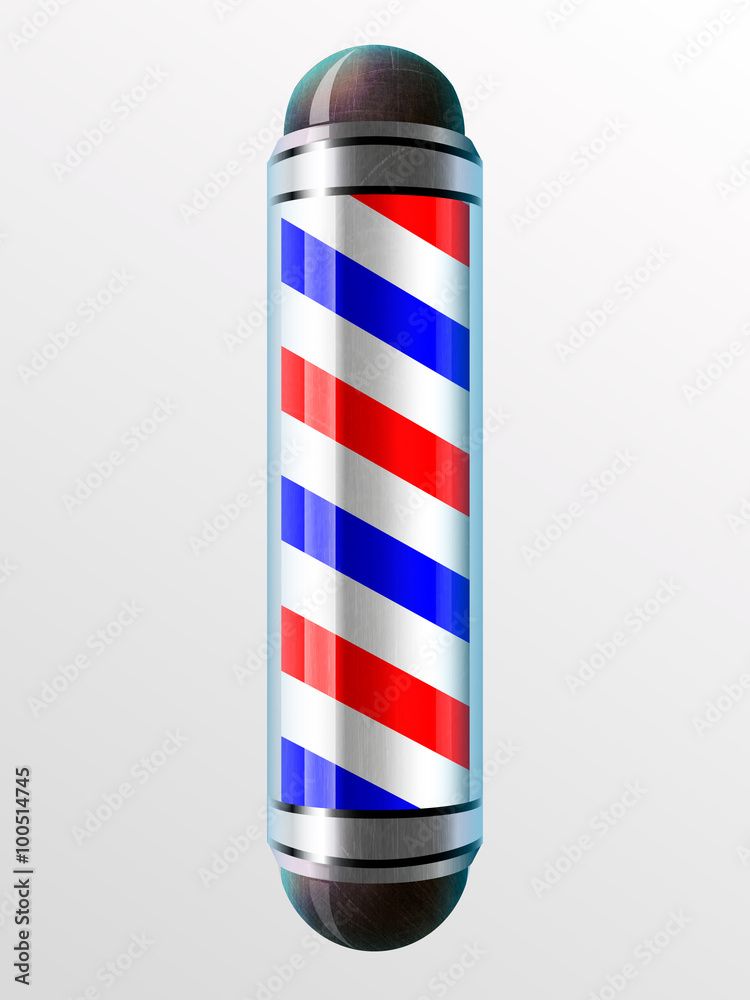 vector illustration Barber Poles, barber shop vector illustration Barber Poles, barber shop