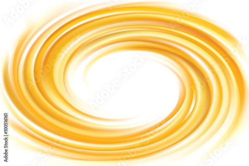 Vector swirling backdrop vivid yellow color photo