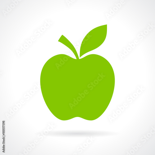 Apple silhouette icon