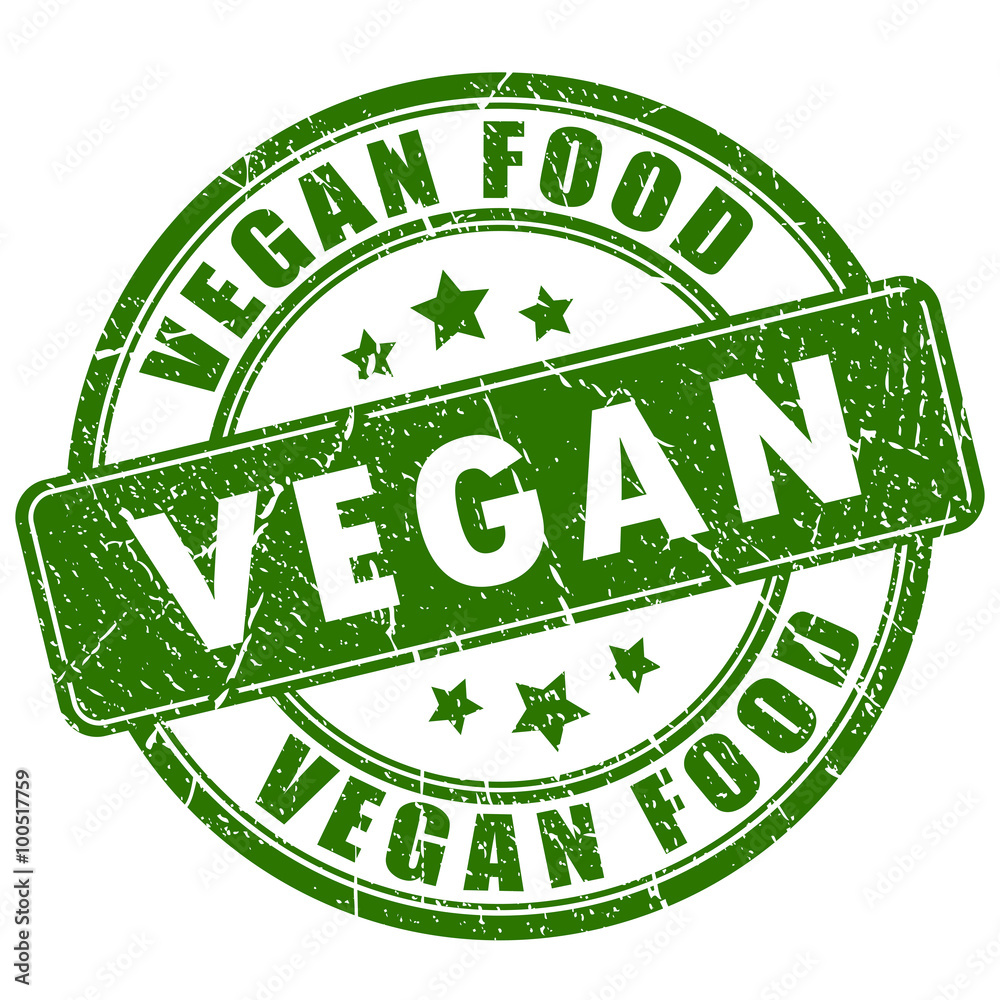 Vegan food stamp Vegan food stamp