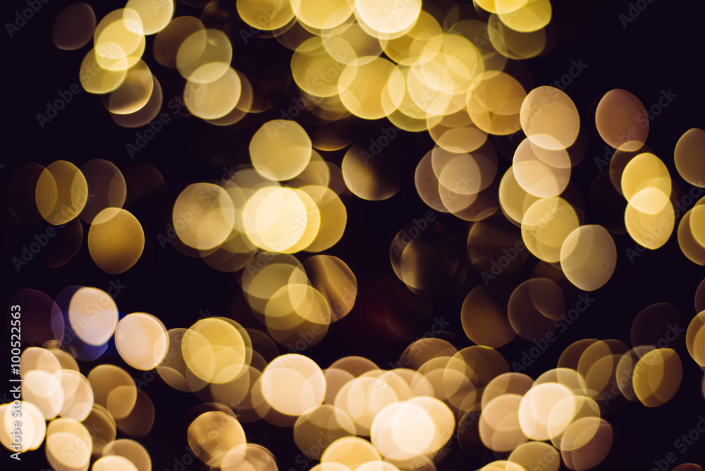 Bokeh night background with defocused lights Bokeh night background with defocused lights