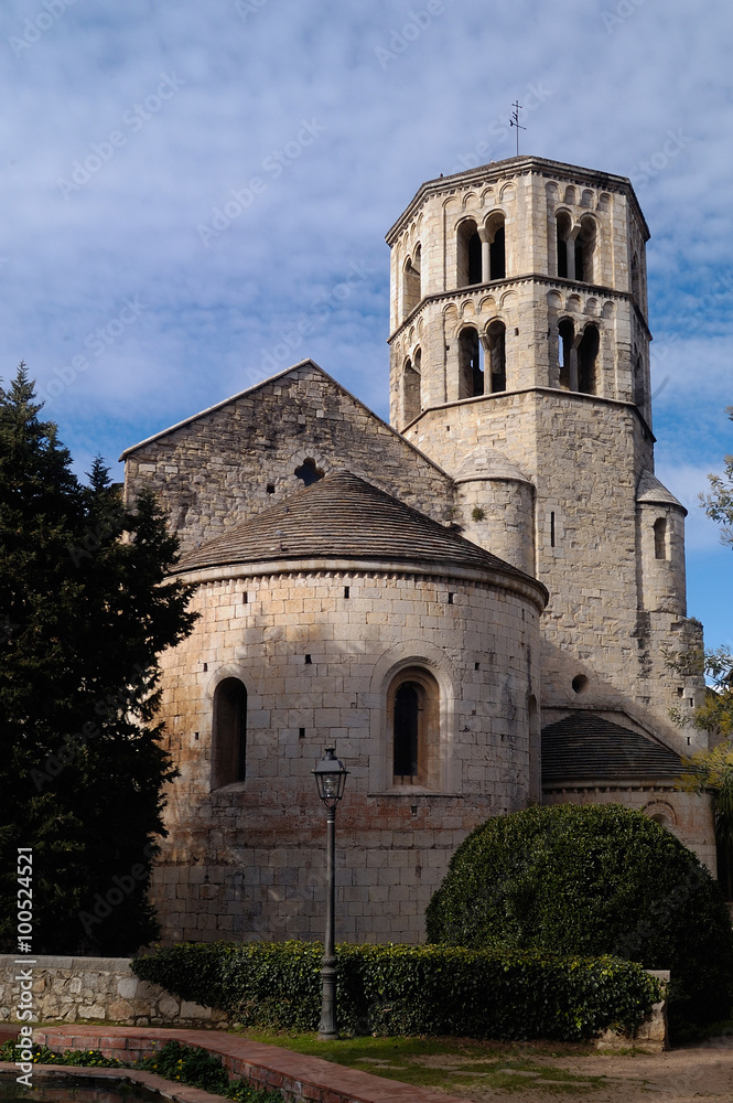 Sant Pere de Galligans church in Girona,Catalonia,Spain