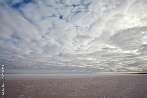 Fototapeta Naklejka Na Ścianę i Meble -  Salt lake Hart in South Australia