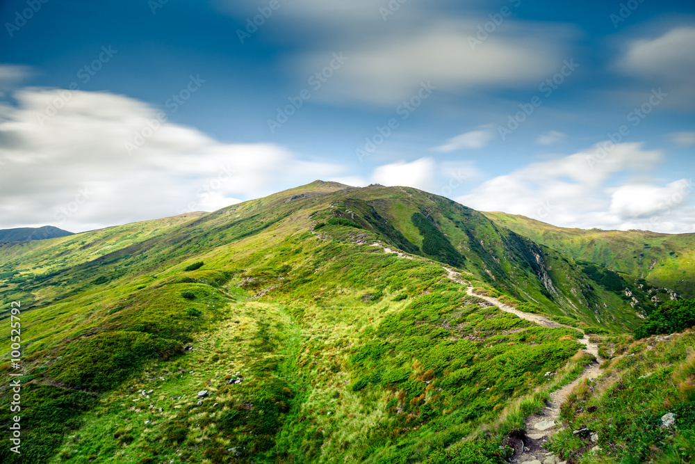 Fototapeta premium mountain summer landscape 