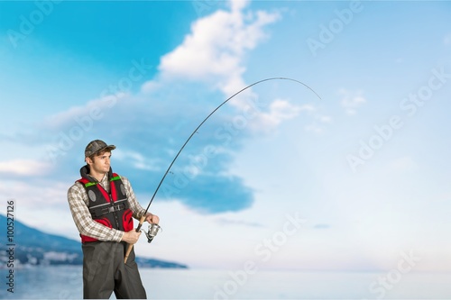 Fishing.