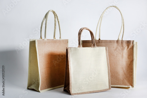 eco Shopping bag made out of recycled Hessian sack