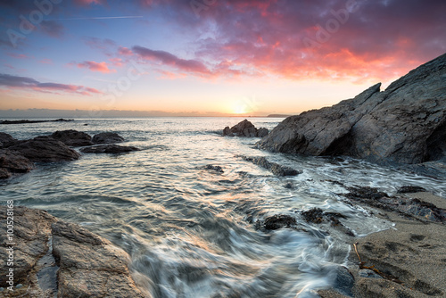 Stunning Cornish Beach Sunset