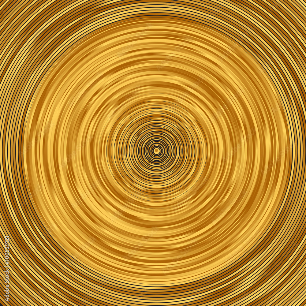 Golden Circular Background Golden Circular Background
