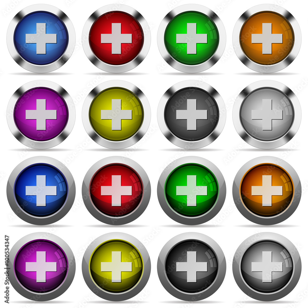 Plus button set Plus button set