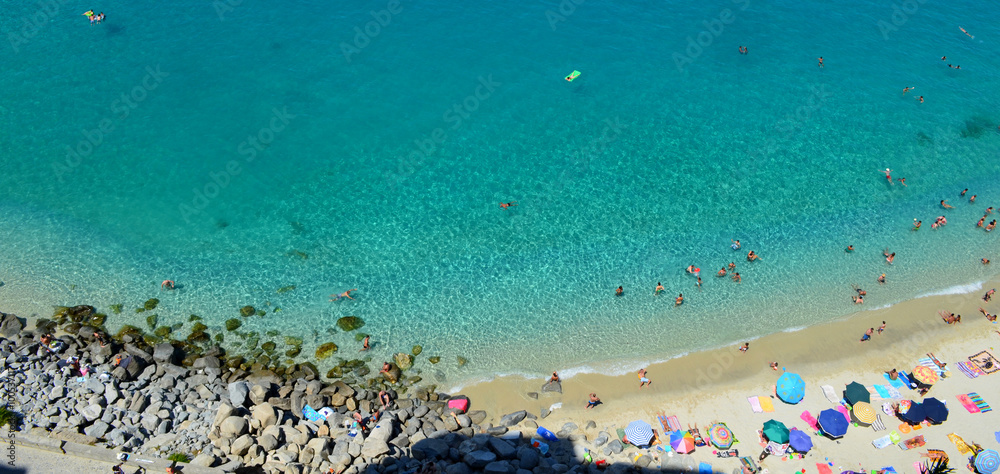 Spiaggia Tropea Stock Photo | Adobe Stock