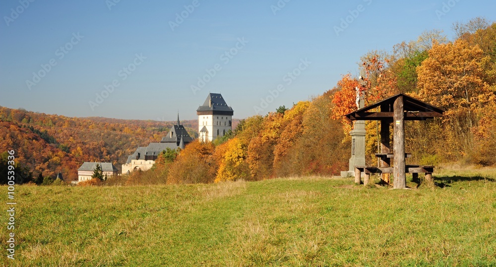 Obraz premium Castle Karlstejn