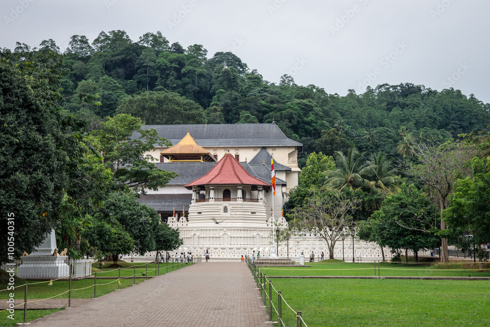 The Temple of The Tooth of Buddah.