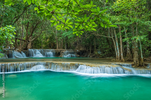 Wonderful and Breathtaking waterfall © peangdao