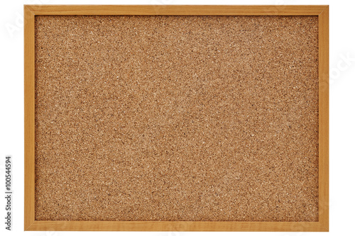 blank corkboard photo