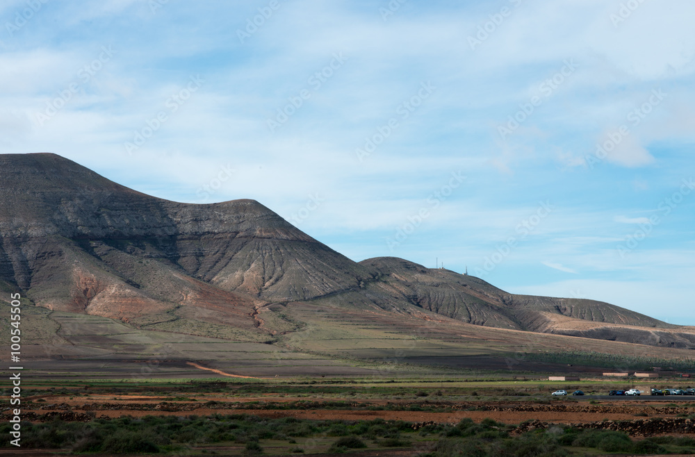 landscape of Fuerteventura