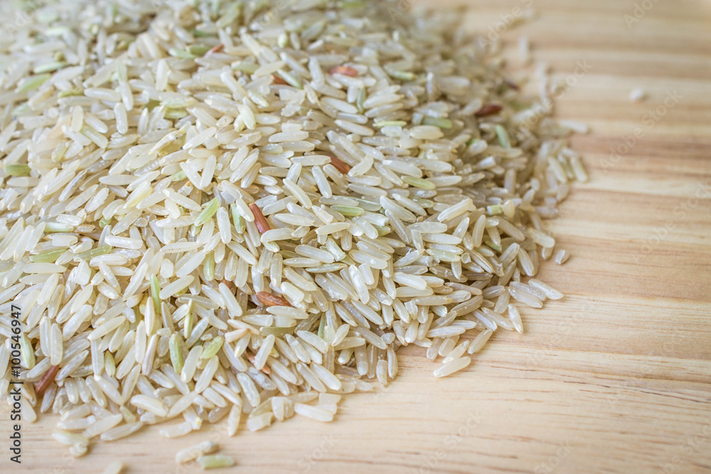organic brown rice