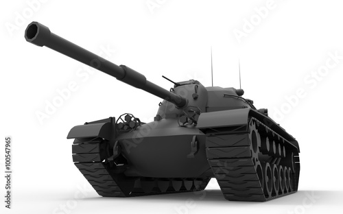 War Soldiers of Leopard Military tank and Army Isolated