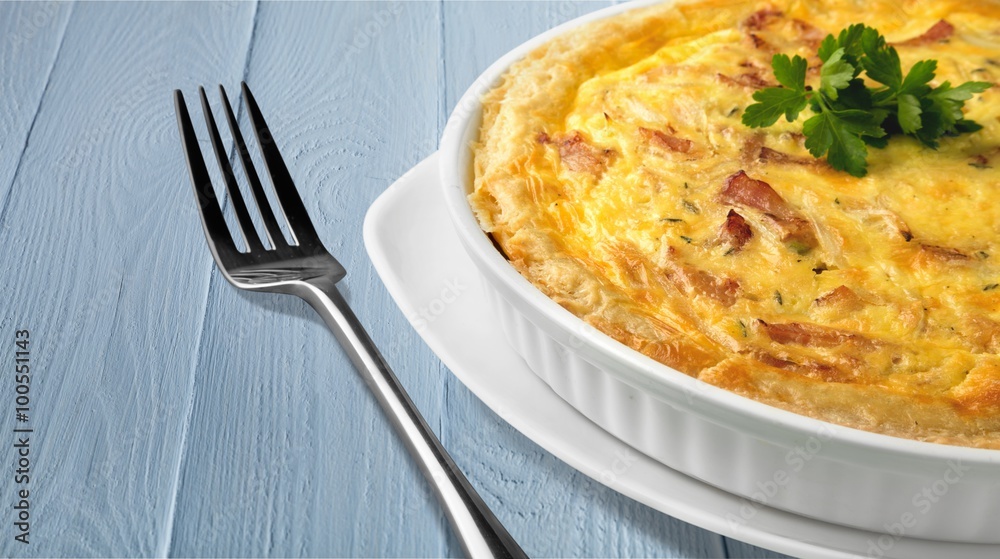 Quiche. Quiche.
