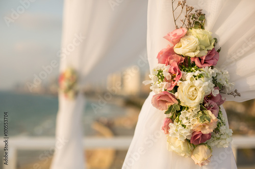 Jewish wedding chuppah photo