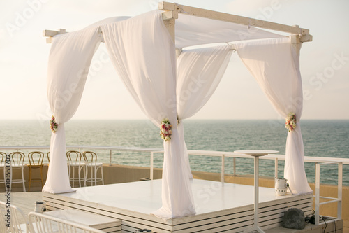 Jewish wedding chuppah