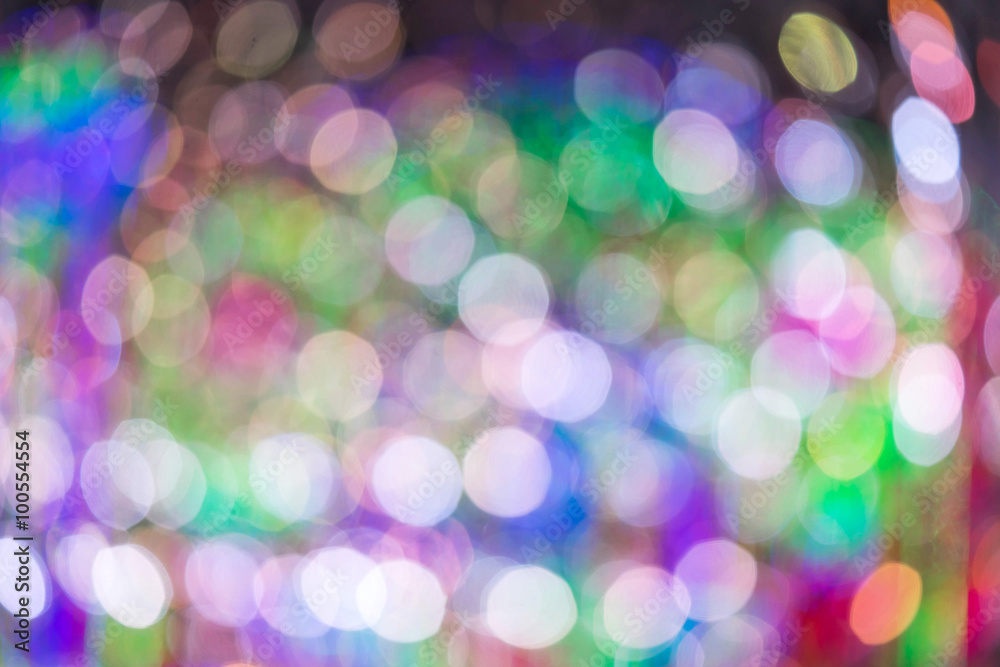 abstract disco light bokeh