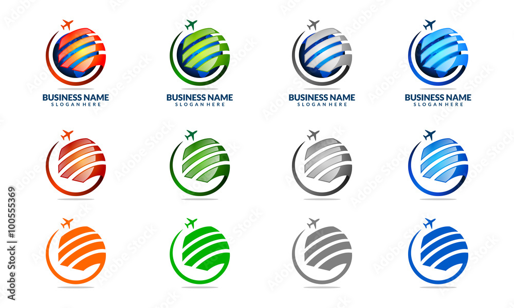 global travel and tour vector, logo, design 3 global travel and tour vector, logo, design 3