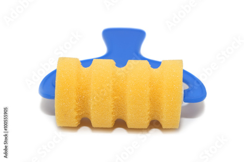 One decorative roller on a white background