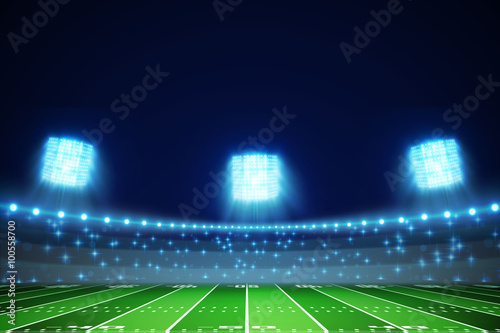 american football field eps 10