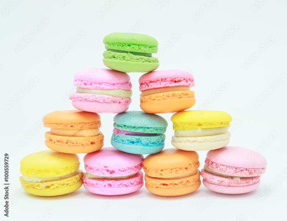 Dessert french macaroons Dessert french macaroons