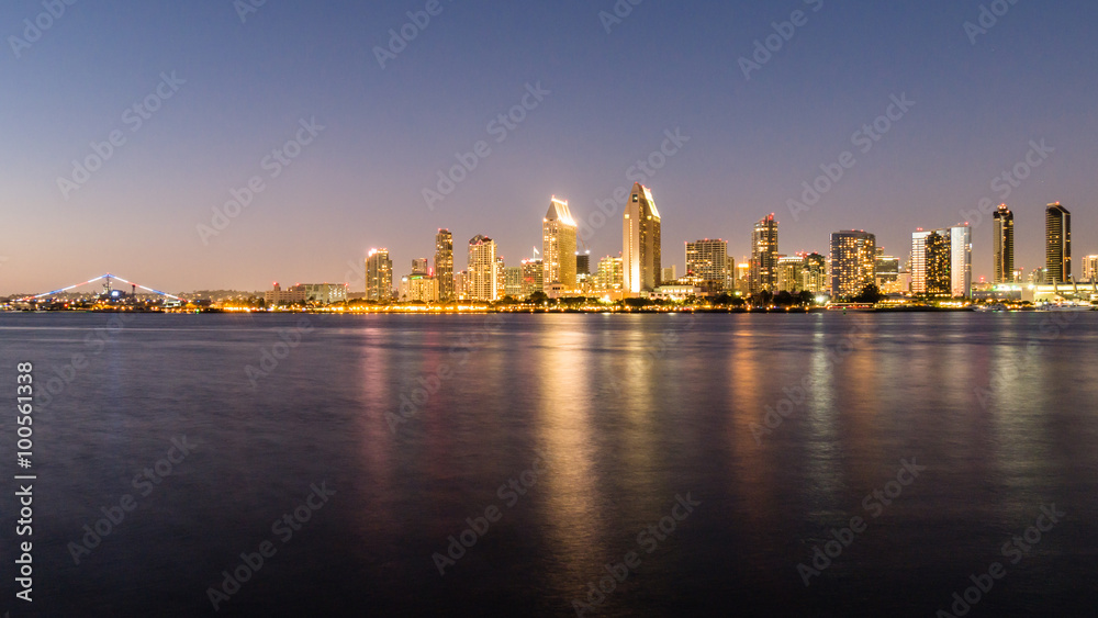 San Diego cityscape, USA