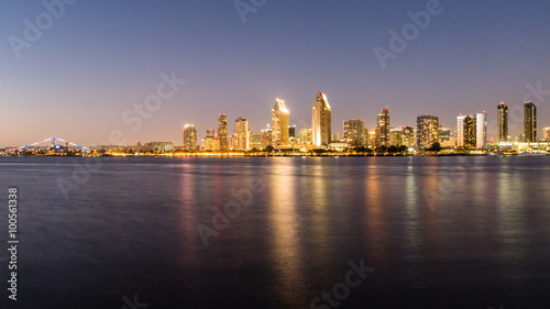 San Diego cityscape  USA