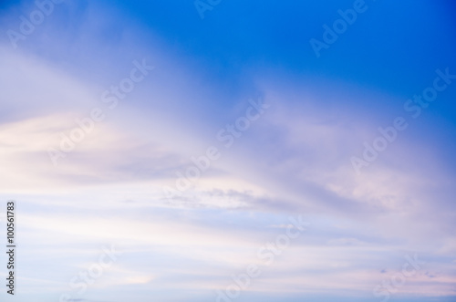 Fototapeta Naklejka Na Ścianę i Meble -  Beautiful blue sky and cloud