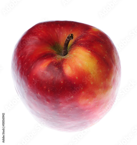 apple red from top