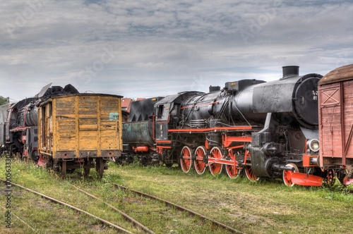 The old steam locomotive