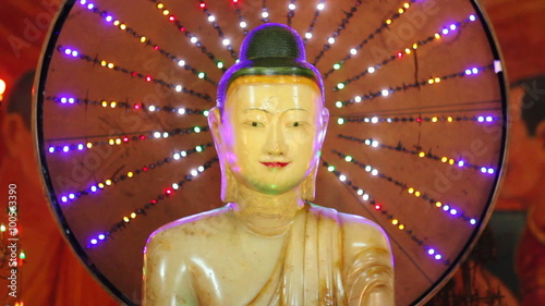 Buddha statues in temple