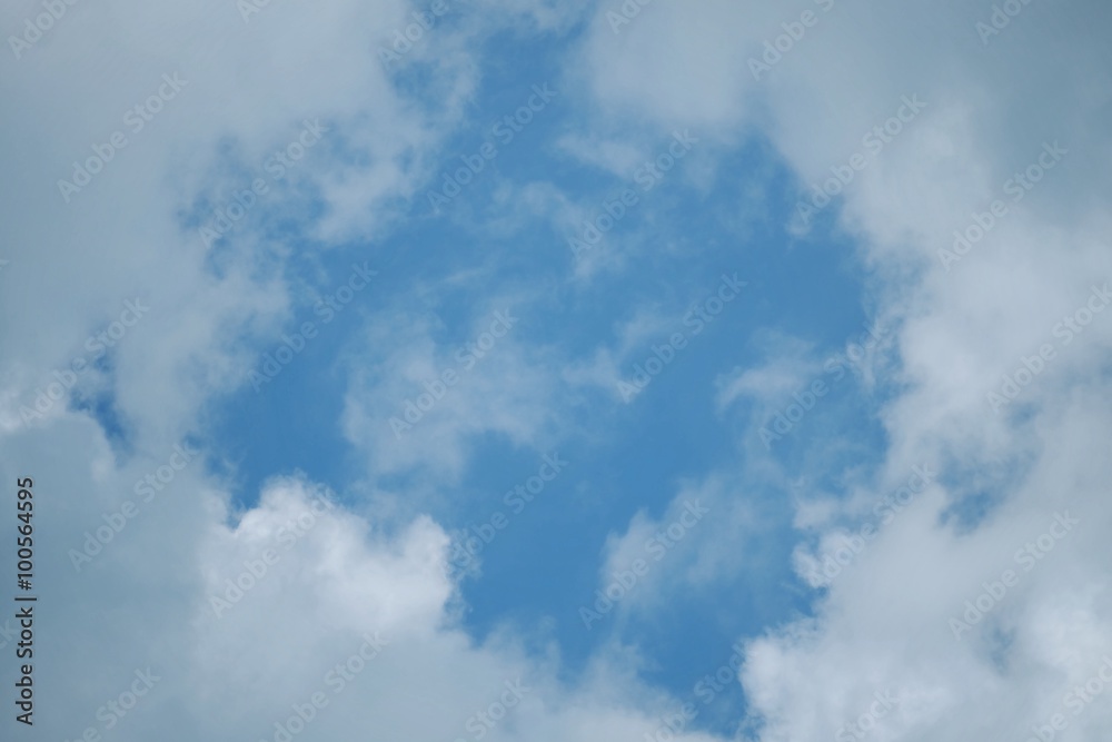 Clouds and blue sky background Clouds and blue sky background
