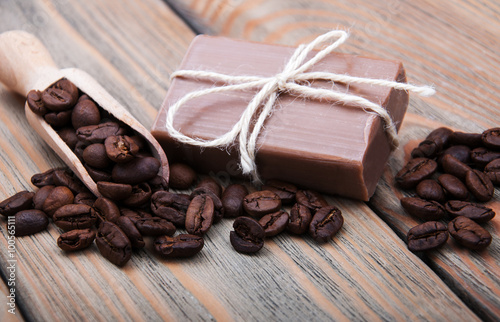 handmade coffee scented soap