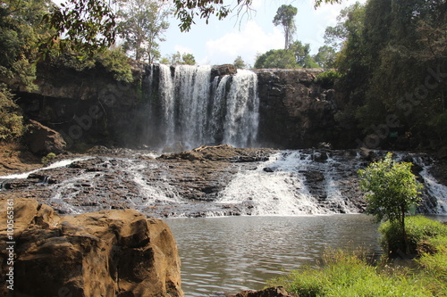 Bou Sra Waterfall – Die Busra-Wasserfälle in Mondulkiri, Kambodscha