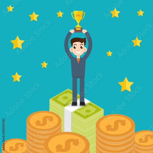 Winner Businessman