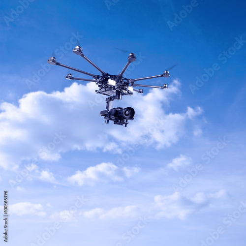 Fototapeta Naklejka Na Ścianę i Meble -  The professional drone