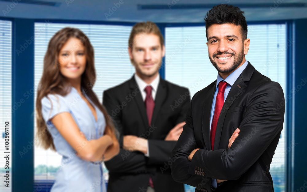 Business people in the office Business people in the office