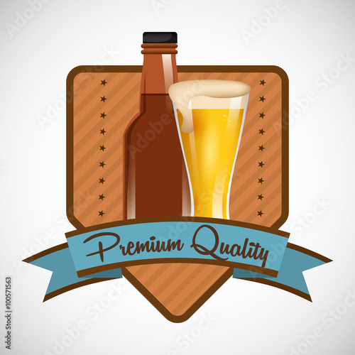 cold beer design 