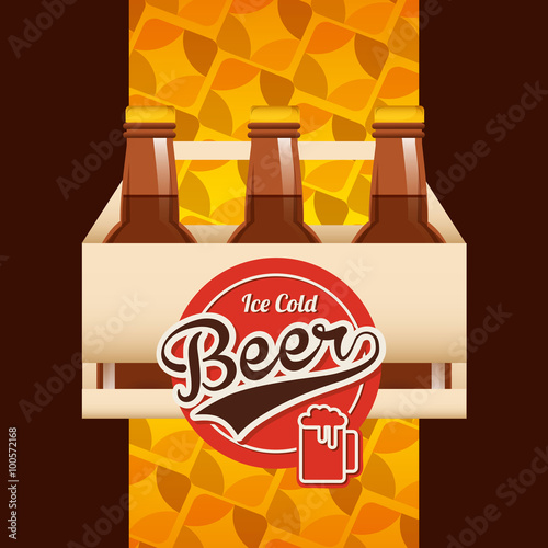 cold beer design 