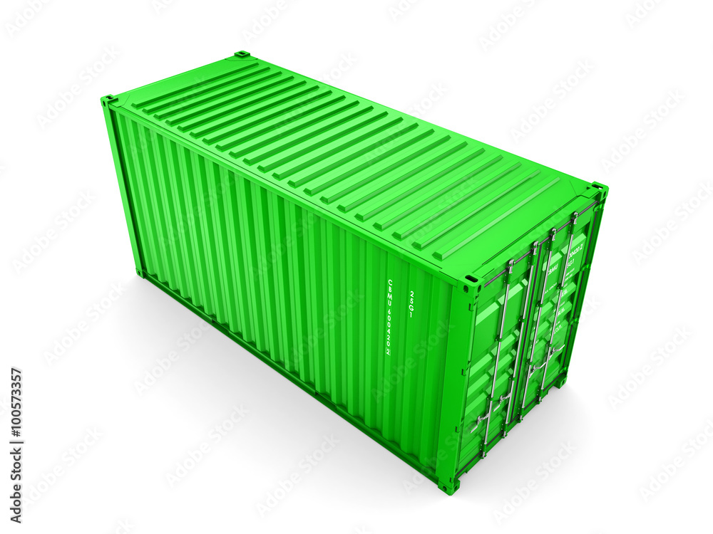 Isolated cargo container Isolated cargo container
