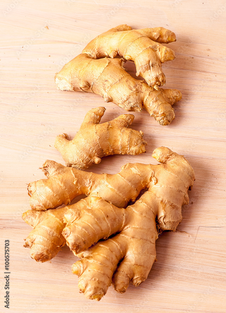 Fresh ginger. Fresh ginger.